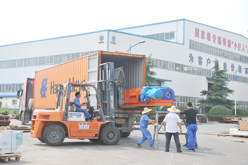 華泰集團生產(chǎn)制造的10T／H棕櫚果榨油項目發(fā)貨剛果（金）