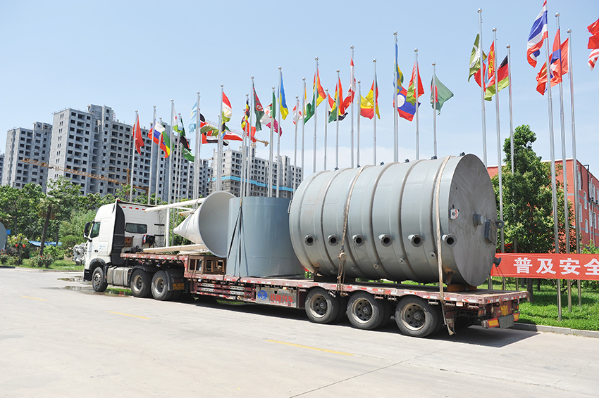 華泰集團生產的300TPD大豆制油項目發(fā)貨尼日利亞